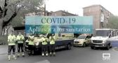Aplausos a los sanitarios
