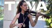 Tina, violinista: un artista tiene que arriesgar, "hay que atreverse a hacer cosas nuevas"