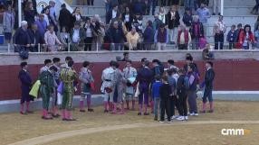 Certamen 'Alfarero de Plata': segunda novillada sin picadores desde Villaseca de la Sagra (Toledo)